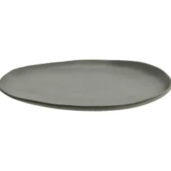 Eco Sustainable Melamine Plate 20 cm, Dark Grey