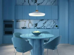 Edge Pendant Large, White