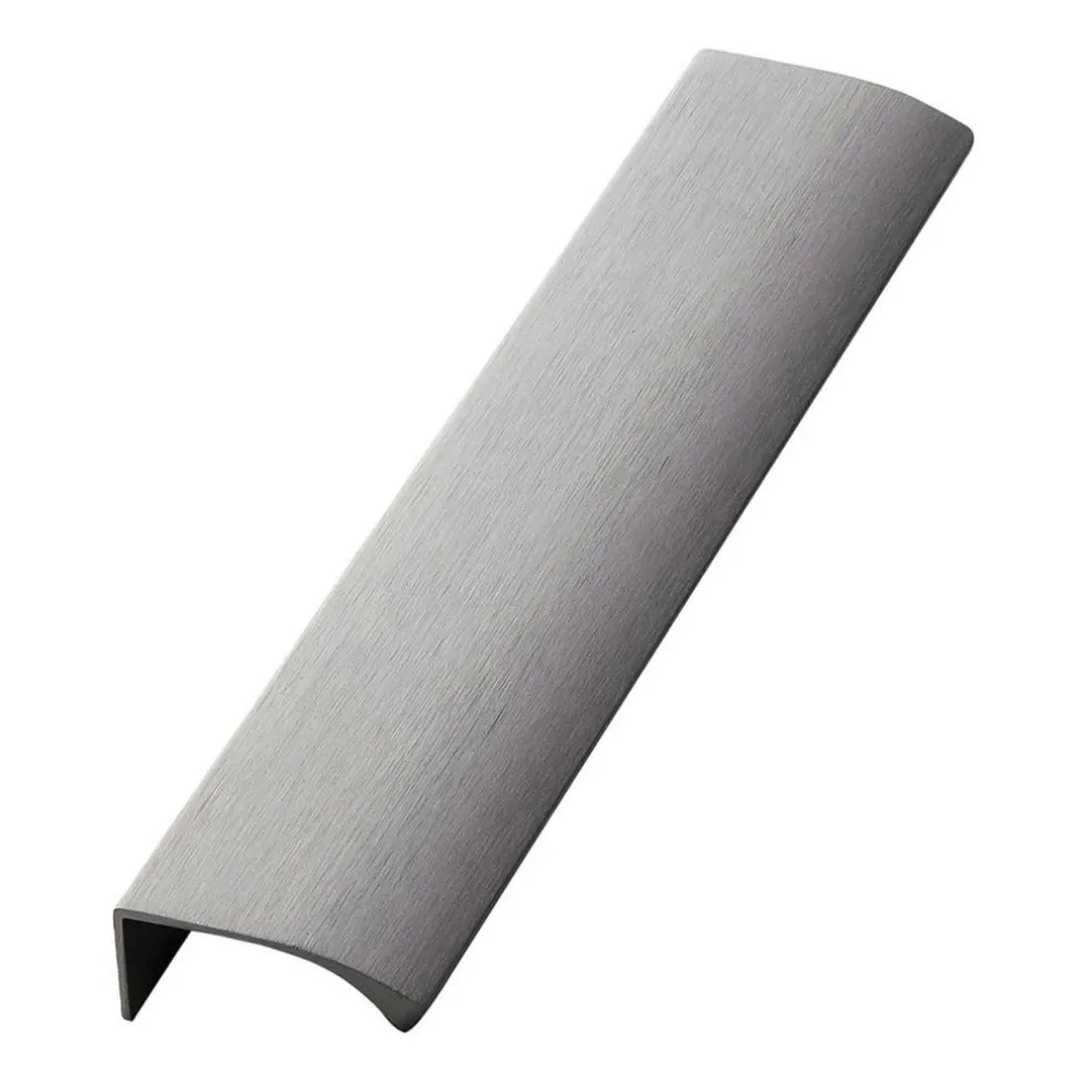 Edge Straight Handle 20 cm, Brushed Black