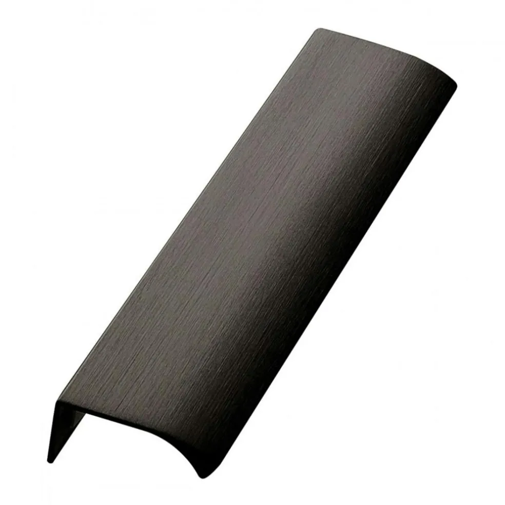 Edge Straight Handle 20 cm, Brushed Black