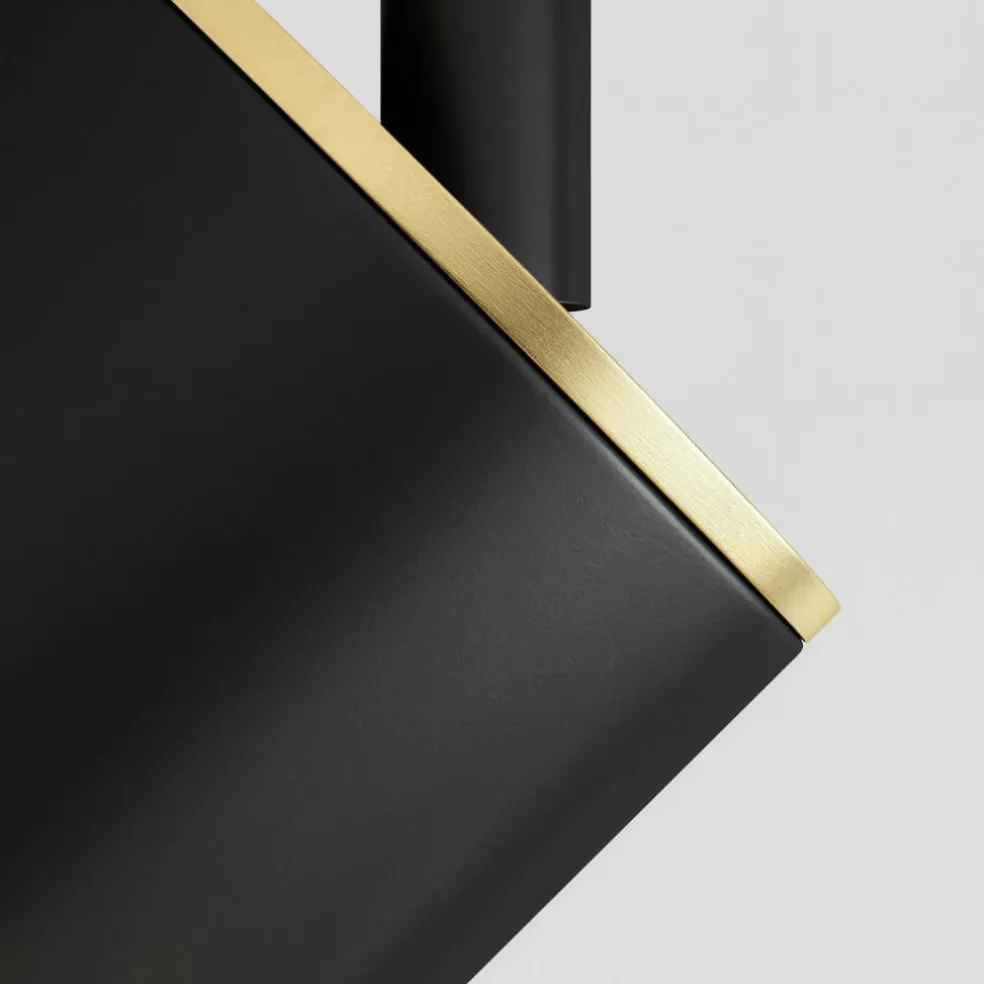 Edgespot Double 65 Spotlight, White / Brass