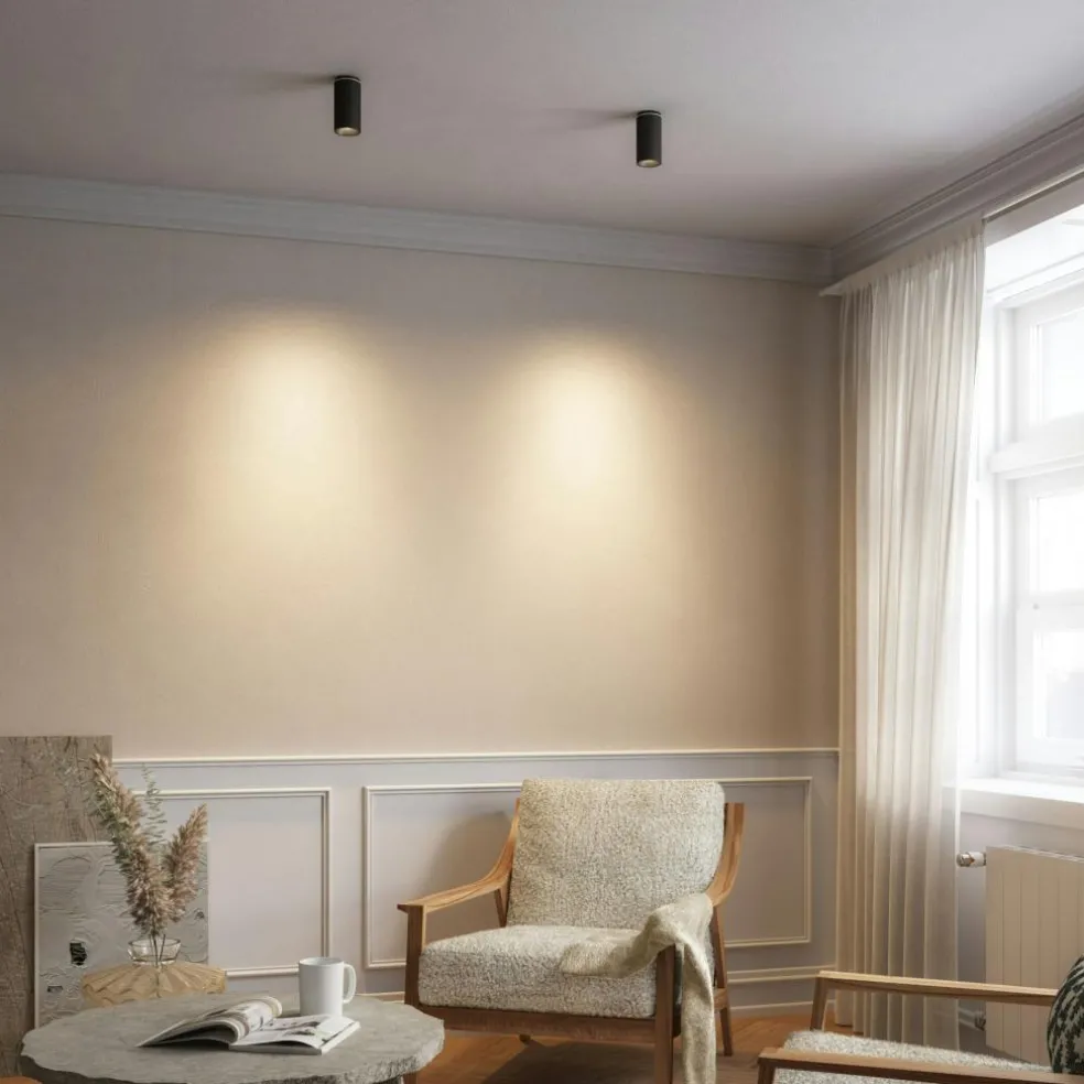 Edgespot Fix 65 Spotlight, White / Brass