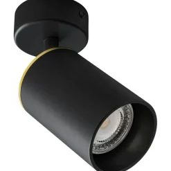 Edgespot Single 65 Spotlight, White / Brass