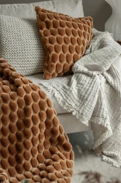 Egg Throw 130x170 cm, Grey