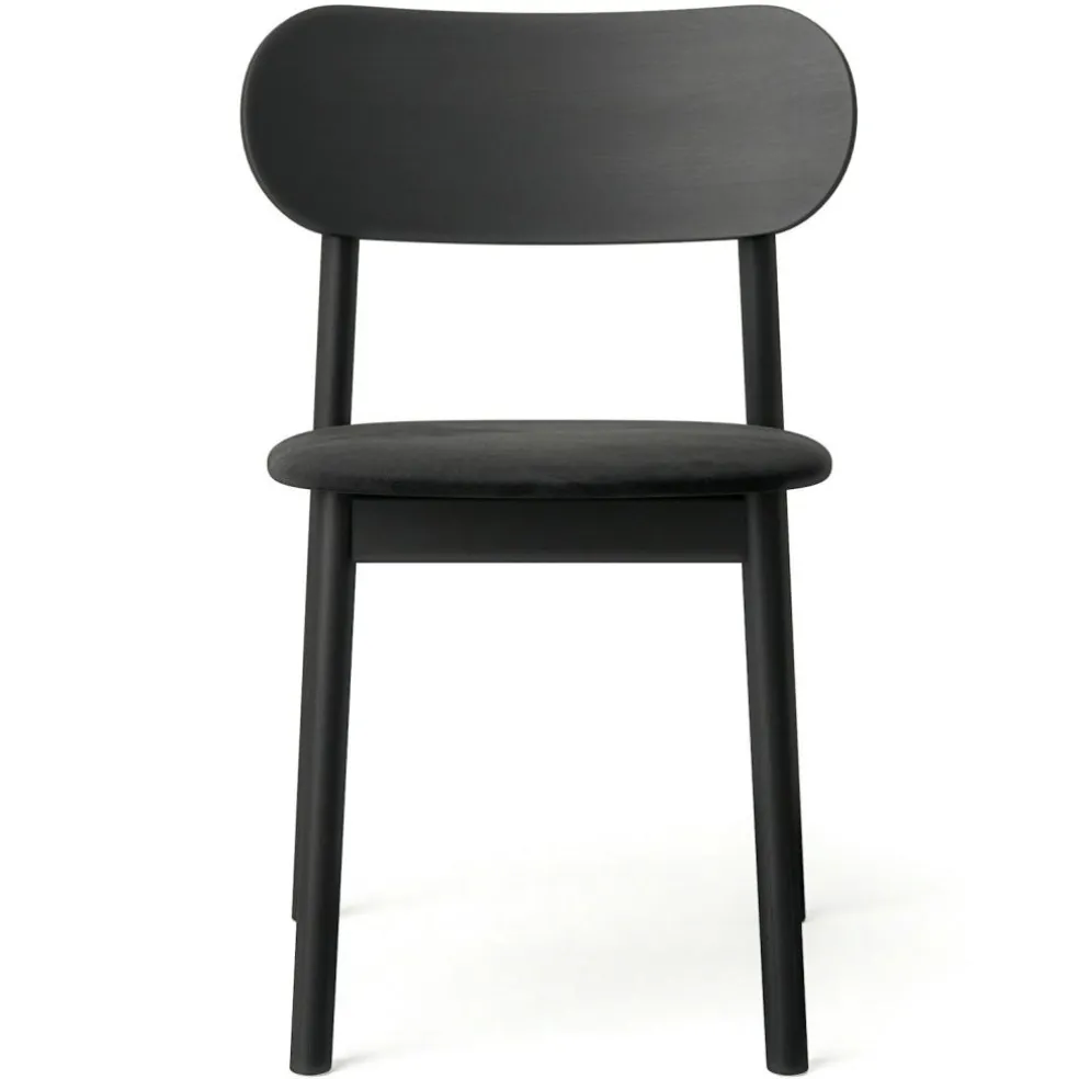 Elephant Chair, Black / Black Leather