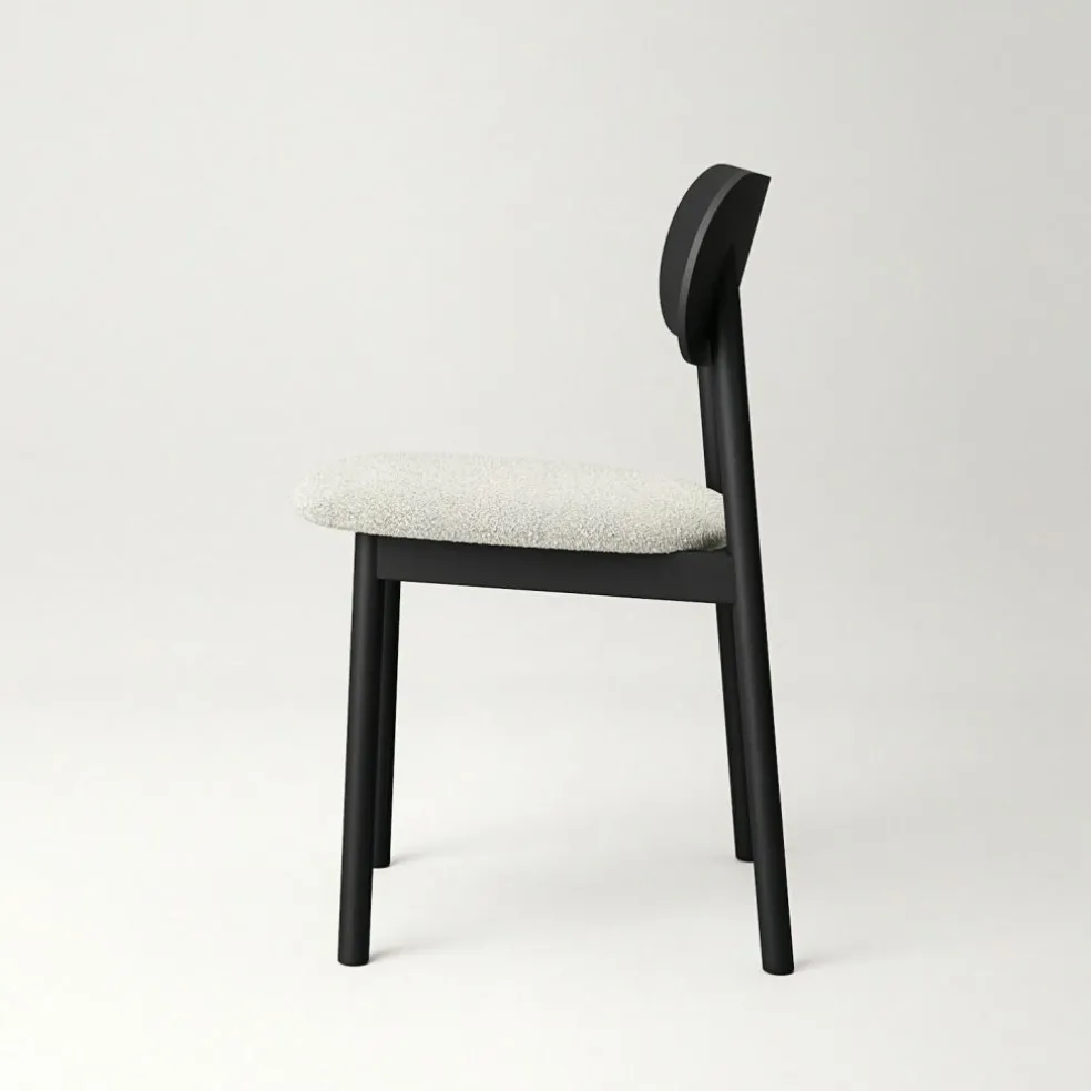Elephant Chair, Black / Black Leather