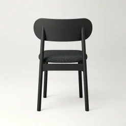 Elephant Chair, Black / Black Leather