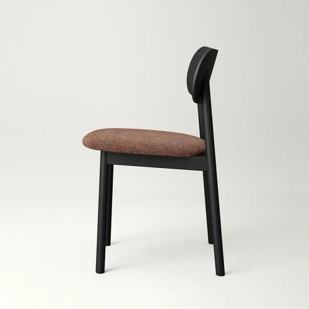 Elephant Chair, Black / Black Leather