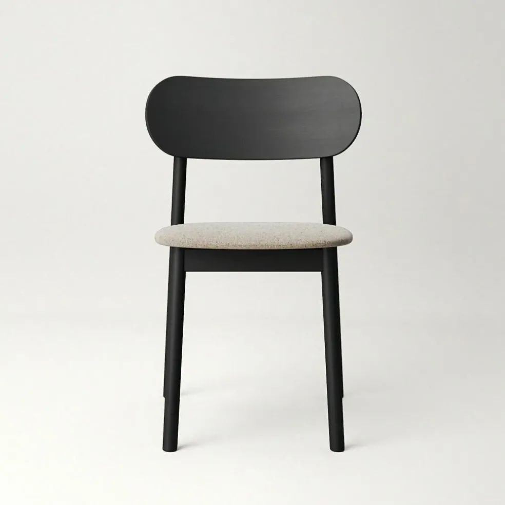 Elephant Chair, Black / Black Leather