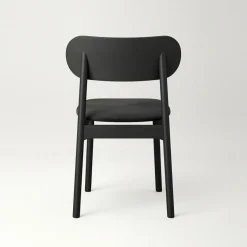 Elephant Chair, Black / Black Leather