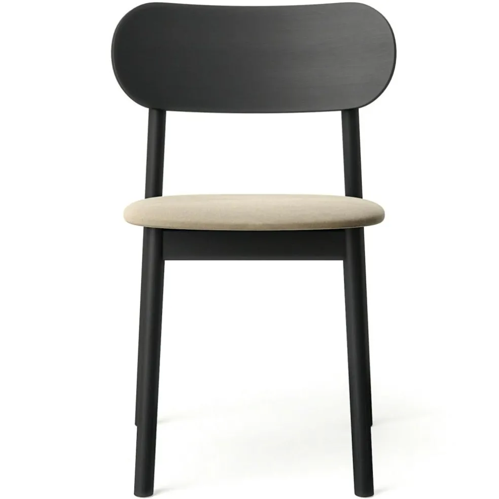 Elephant Chair, Black / Black Leather