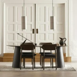 Elephant Chair, Dark Oak / Beige Breeze