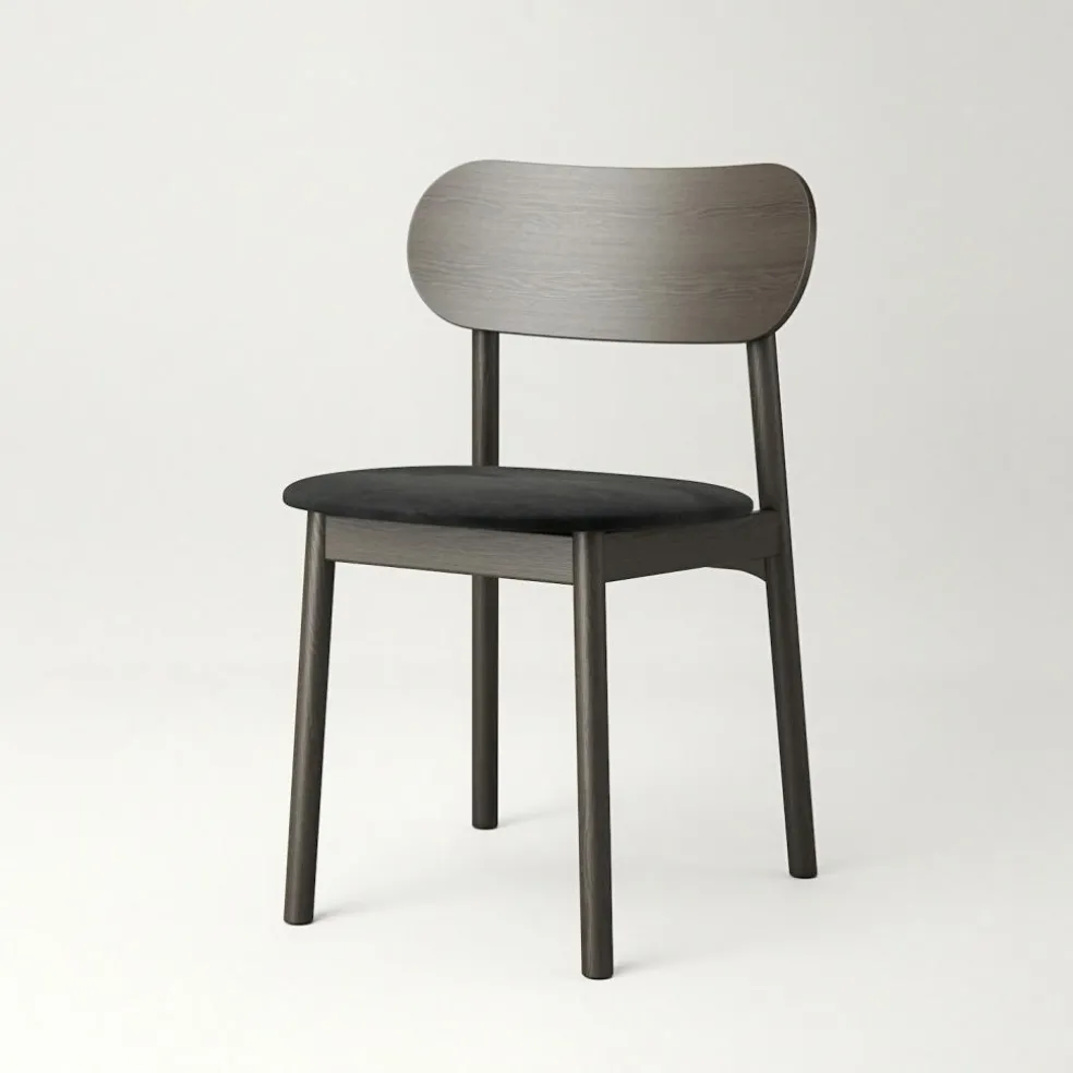 Elephant Chair, Dark Oak / Beige Breeze