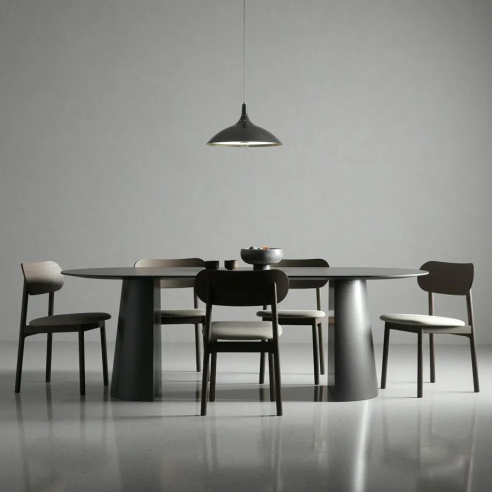 Elephant Chair, Dark Oak / Beige Breeze