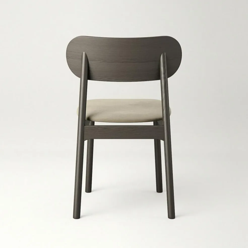 Elephant Chair, Dark Oak / Beige Breeze
