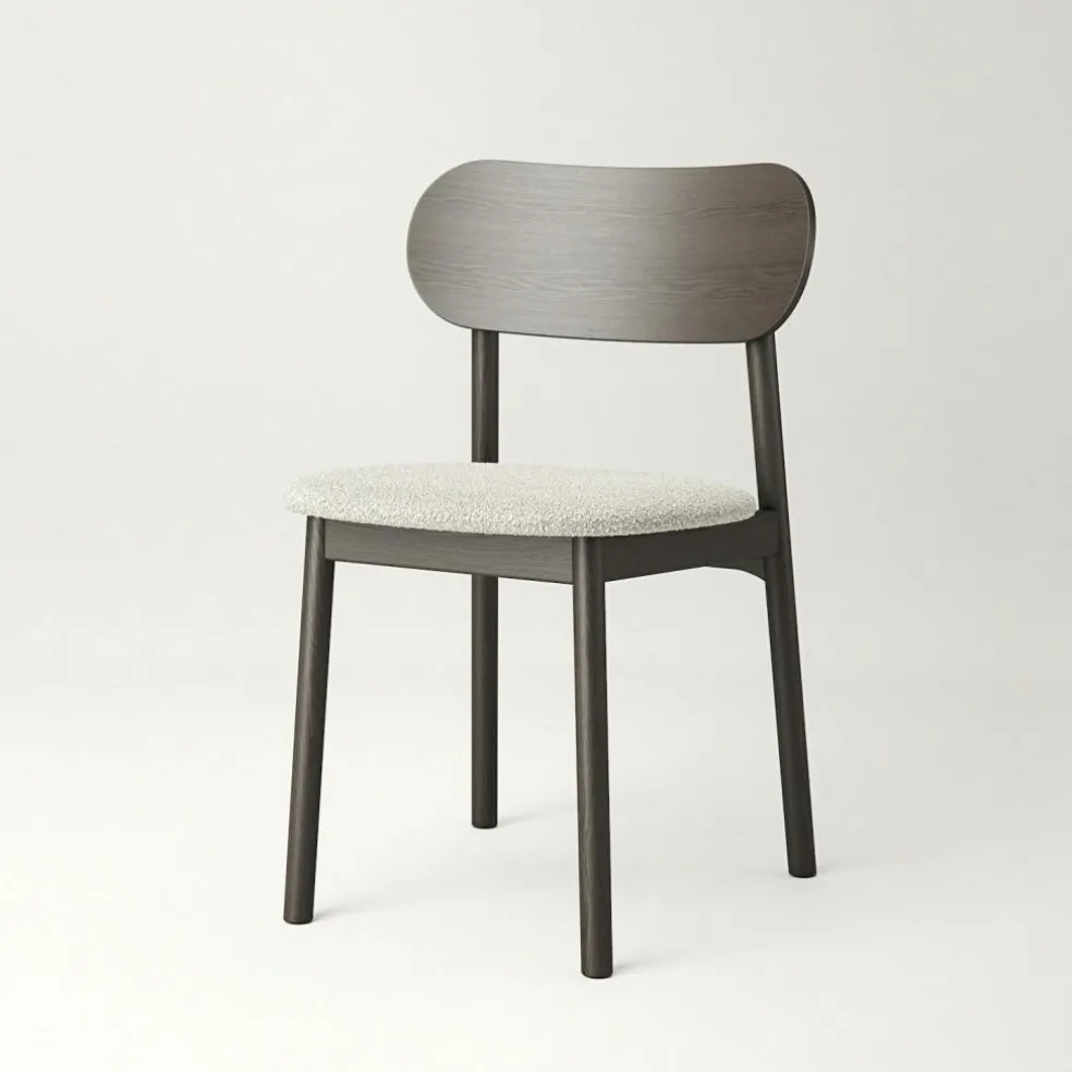 Elephant Chair, Dark Oak / Beige Breeze