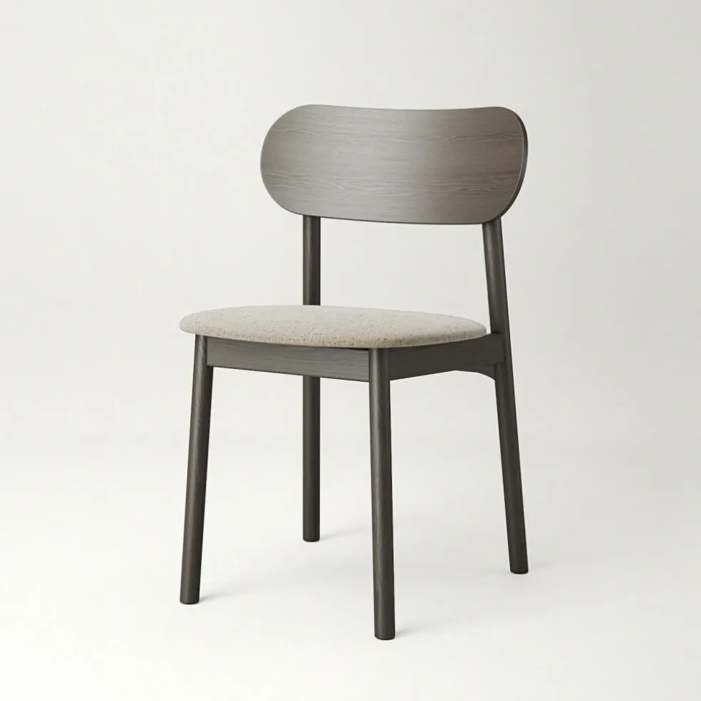 Elephant Chair, Dark Oak / Beige Breeze