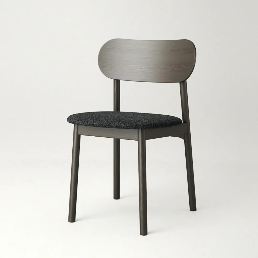 Elephant Chair, Dark Oak / Beige Breeze