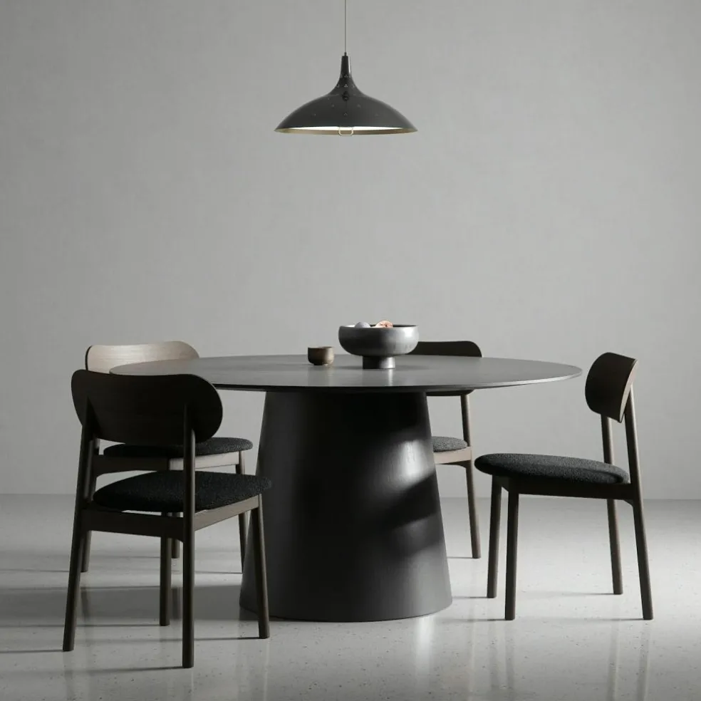 Elephant Chair, Dark Oak / Beige Breeze