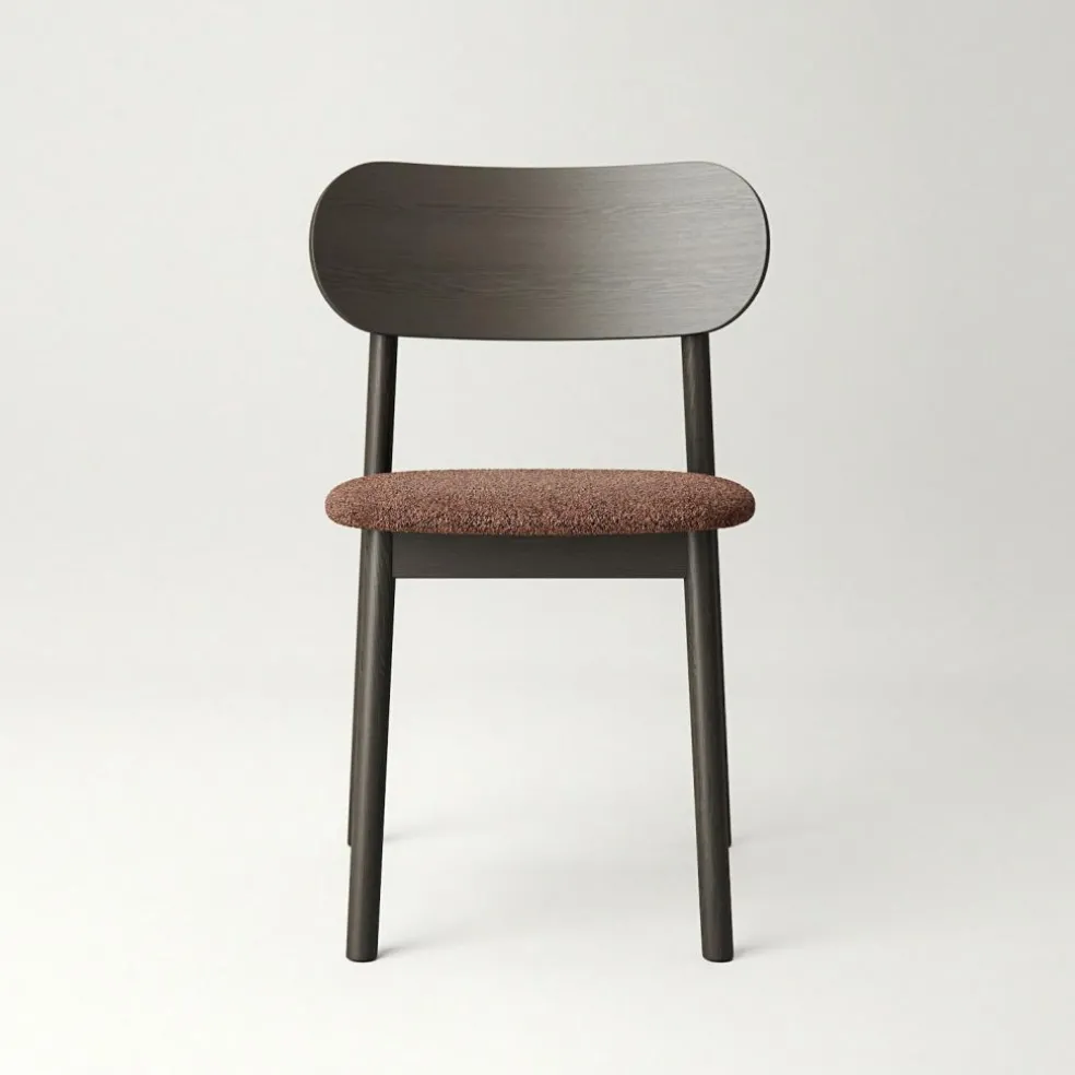 Elephant Chair, Dark Oak / Beige Breeze