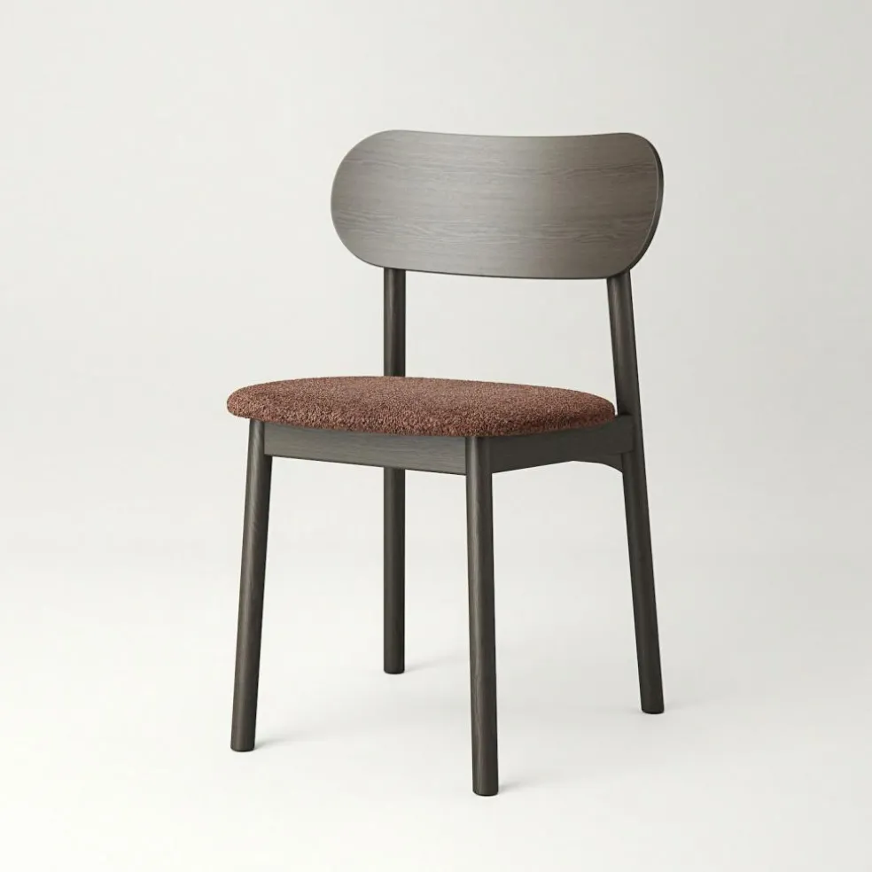 Elephant Chair, Dark Oak / Beige Breeze