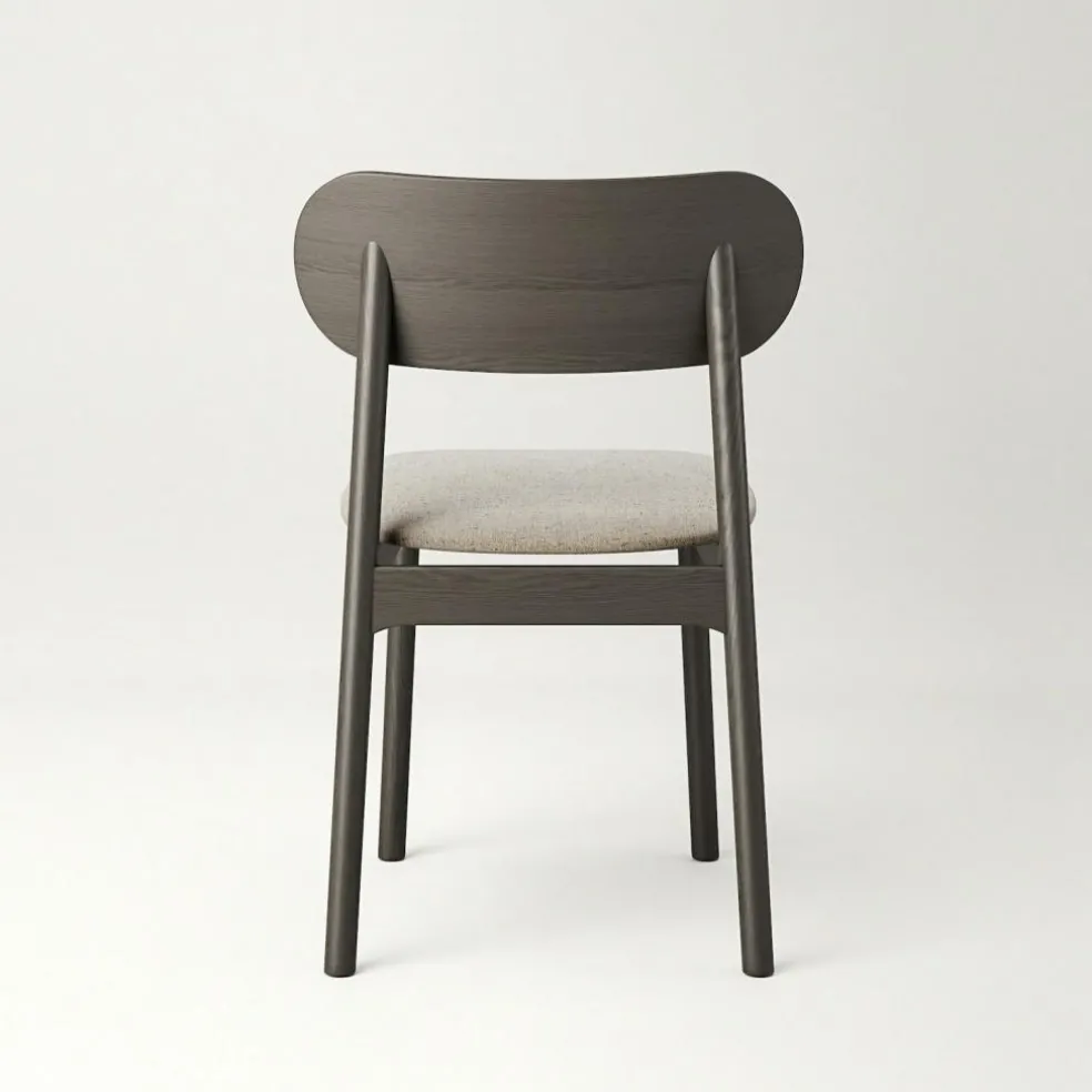 Elephant Chair, Dark Oak / Beige Breeze