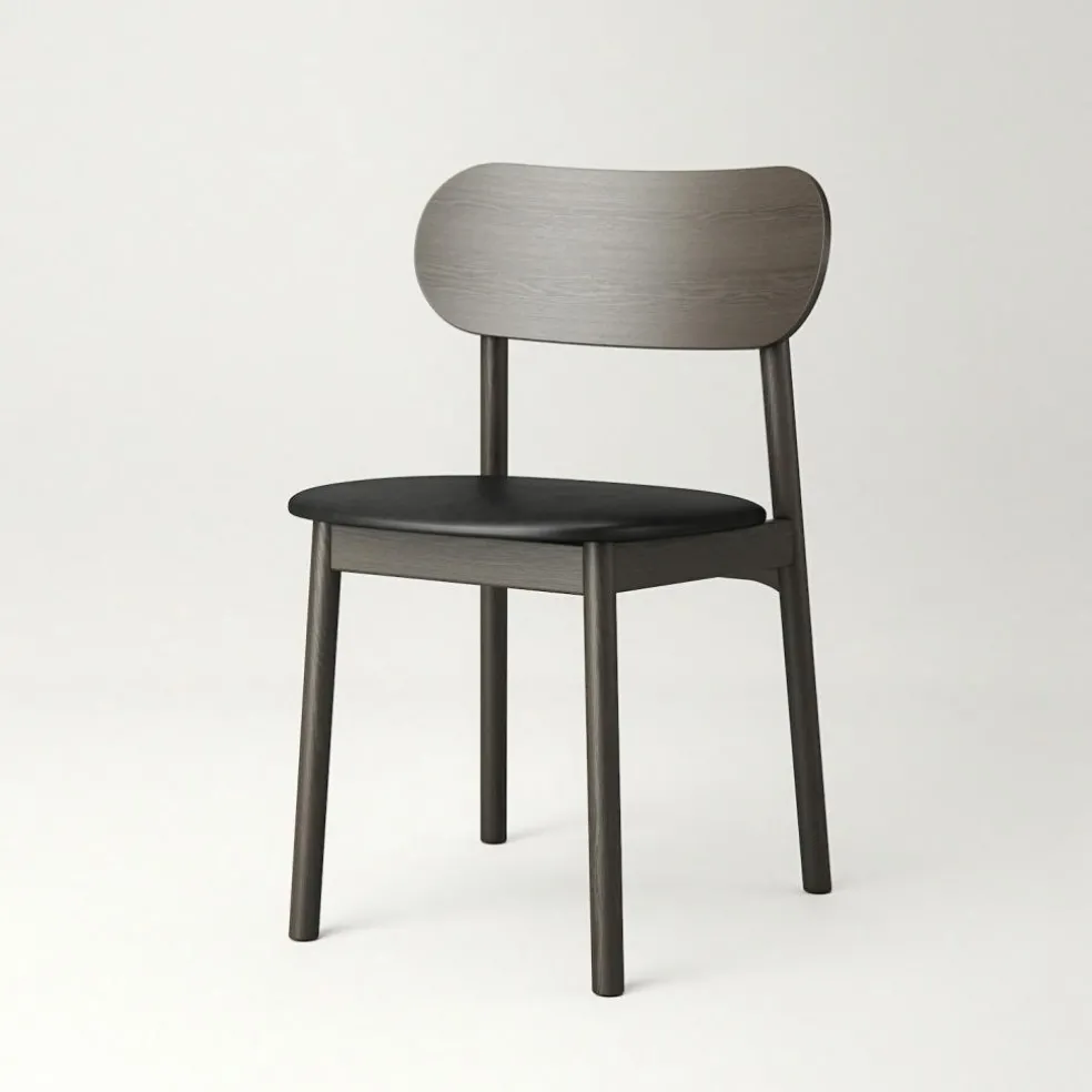 Elephant Chair, Dark Oak / Beige Breeze