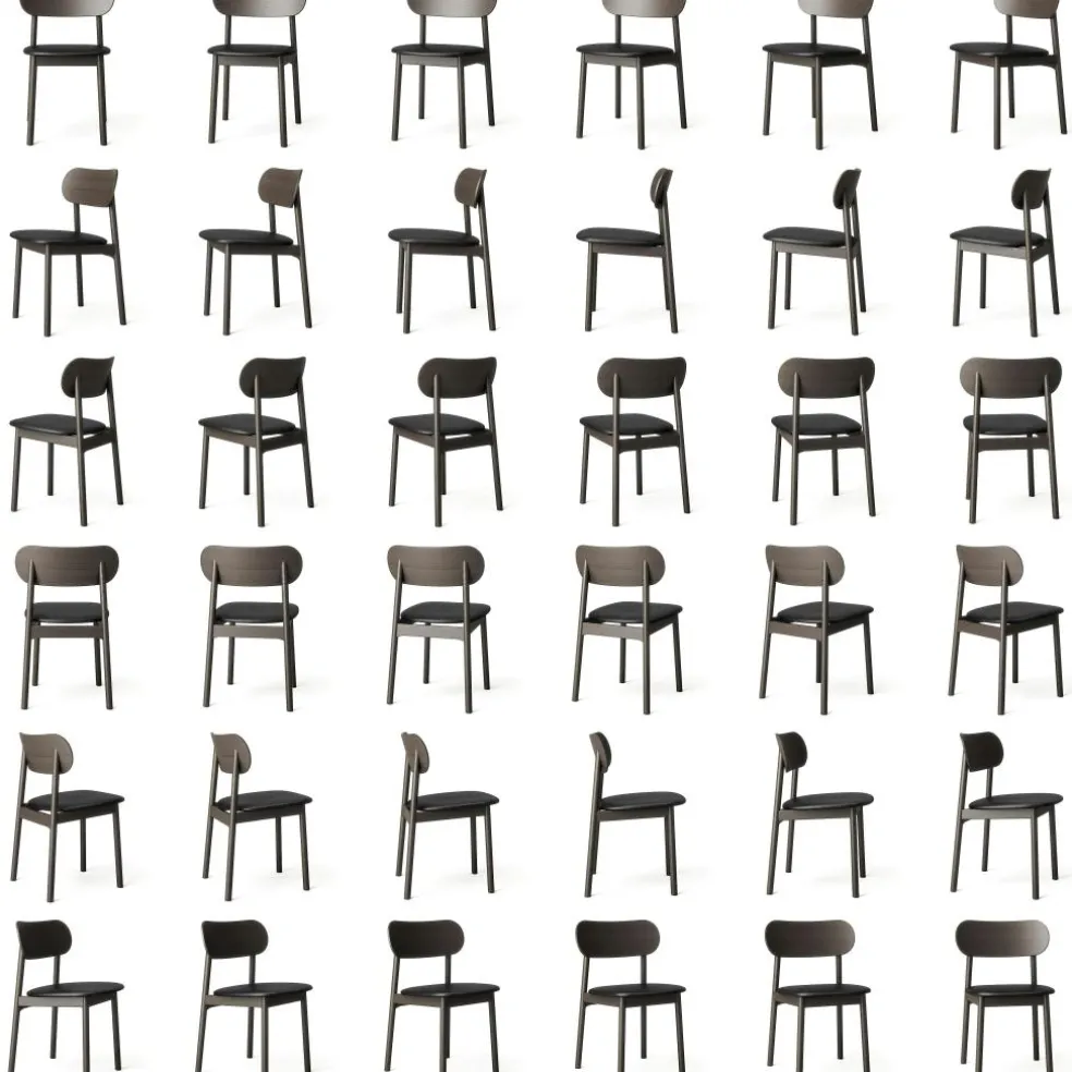 Elephant Chair, Dark Oak / Beige Breeze