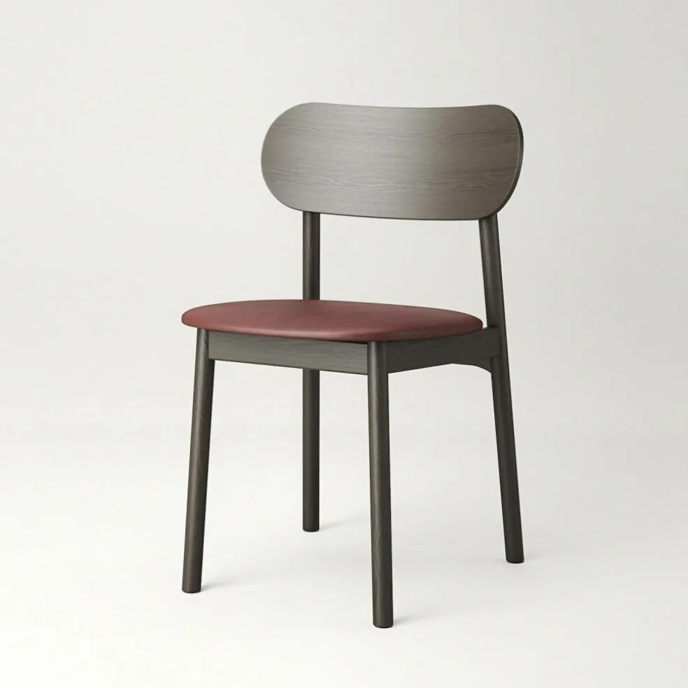 Elephant Chair, Dark Oak / Beige Breeze