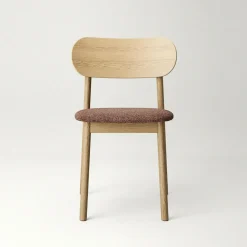 Elephant Chair, Natural Oak / Black Leather