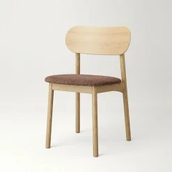 Elephant Chair, Natural Oak / Black Leather