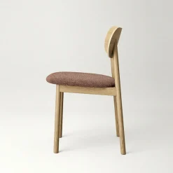 Elephant Chair, Natural Oak / Black Leather