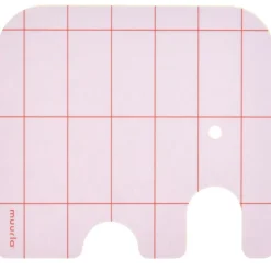 Elephant Coaster 10x11 cm, Blue