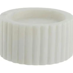 Eliana Candle Holder Marble White 12.5 cm