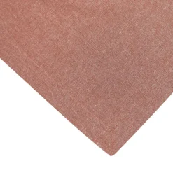 Elin Table Cloth 140x250 cm, Rust/Ecru