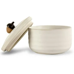 Ellen Jar With Acorn, Green