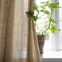 Ellie Curtain Double Width 290x290 cm, Nature
