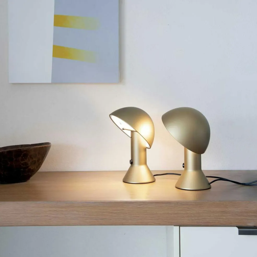 Elmetto Table Lamp, Yellow