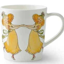 Elsa Beskow Mug With Handle 40 cl, Rose