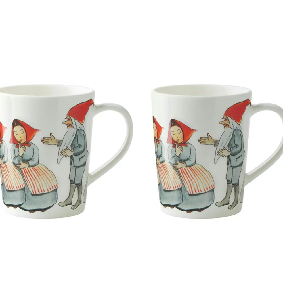 Elsa Beskow Mulled Wine Mug 2-pack, Elf family
