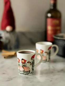 Elsa Beskow Mulled Wine Mug 2-pack, Elf family