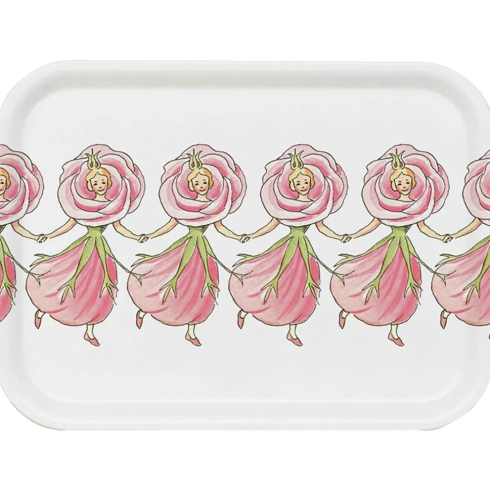 Elsa Beskow Tray 20x27 cm, The Strawberry Family