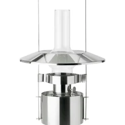 EM Table Lamp Portable, Stainless Steel