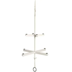 Ernst Chandelier 70 cm, White