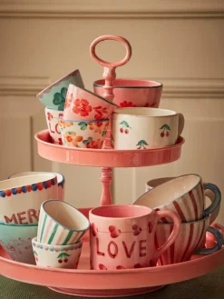 Espresso Cup Ceramic Oval 7 cl, LOVE