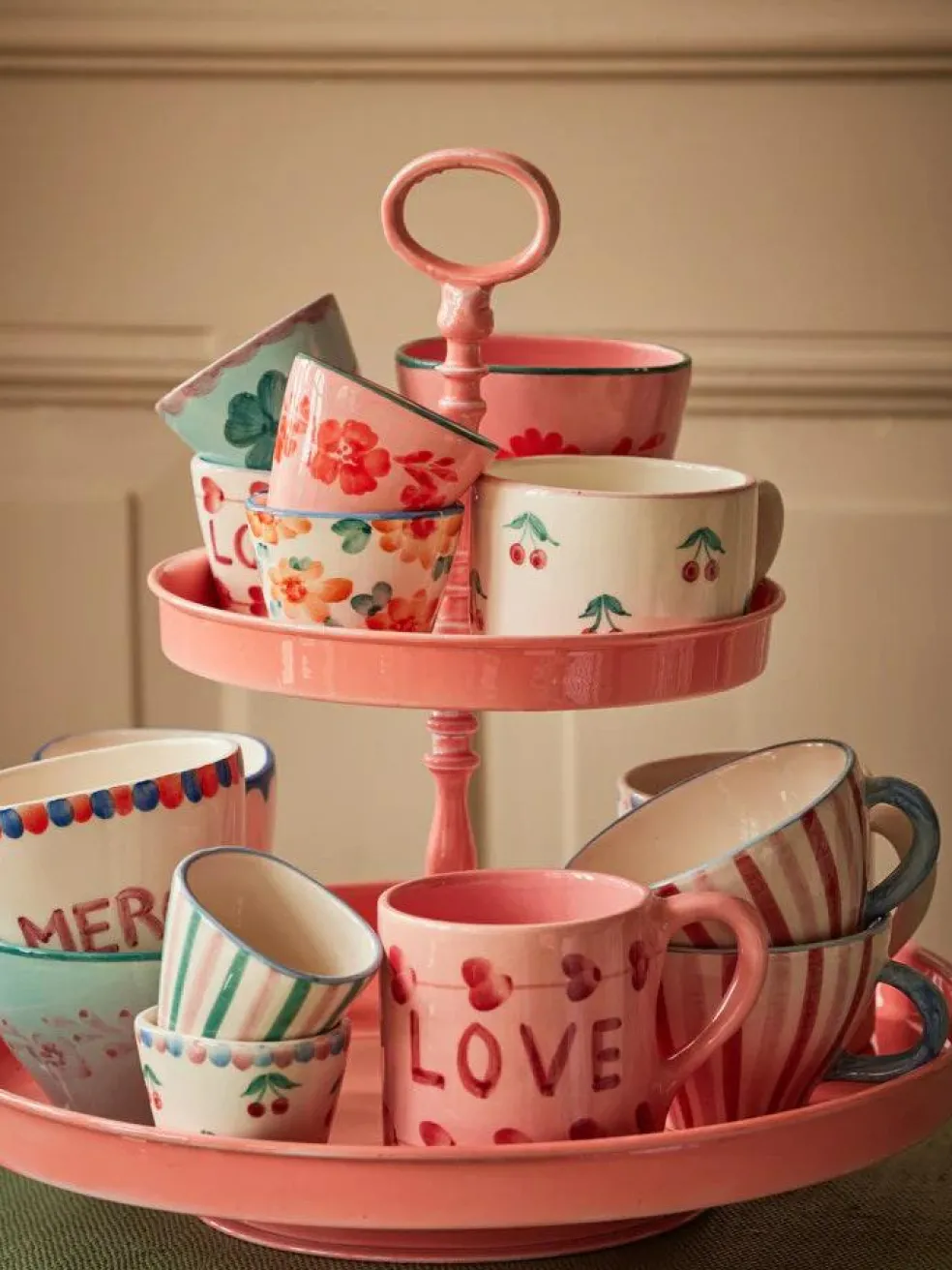 Espresso Cup Ceramic Oval 7 cl, LOVE