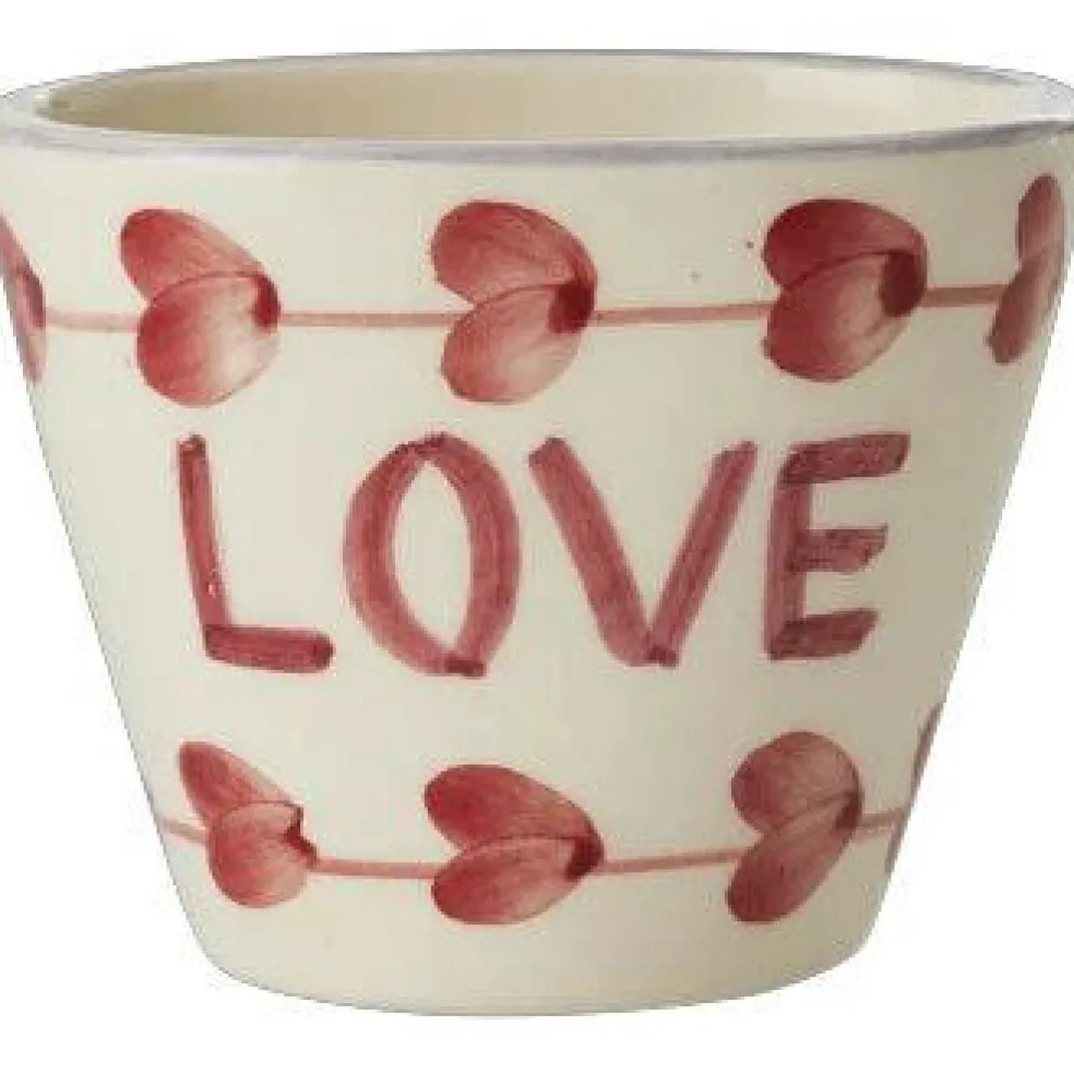 Espresso Cup Ceramic Oval 7 cl, LOVE