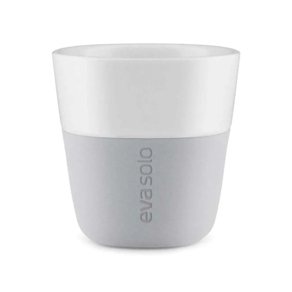 Espresso Mugs 8 cl 2-pack, Marble Grey