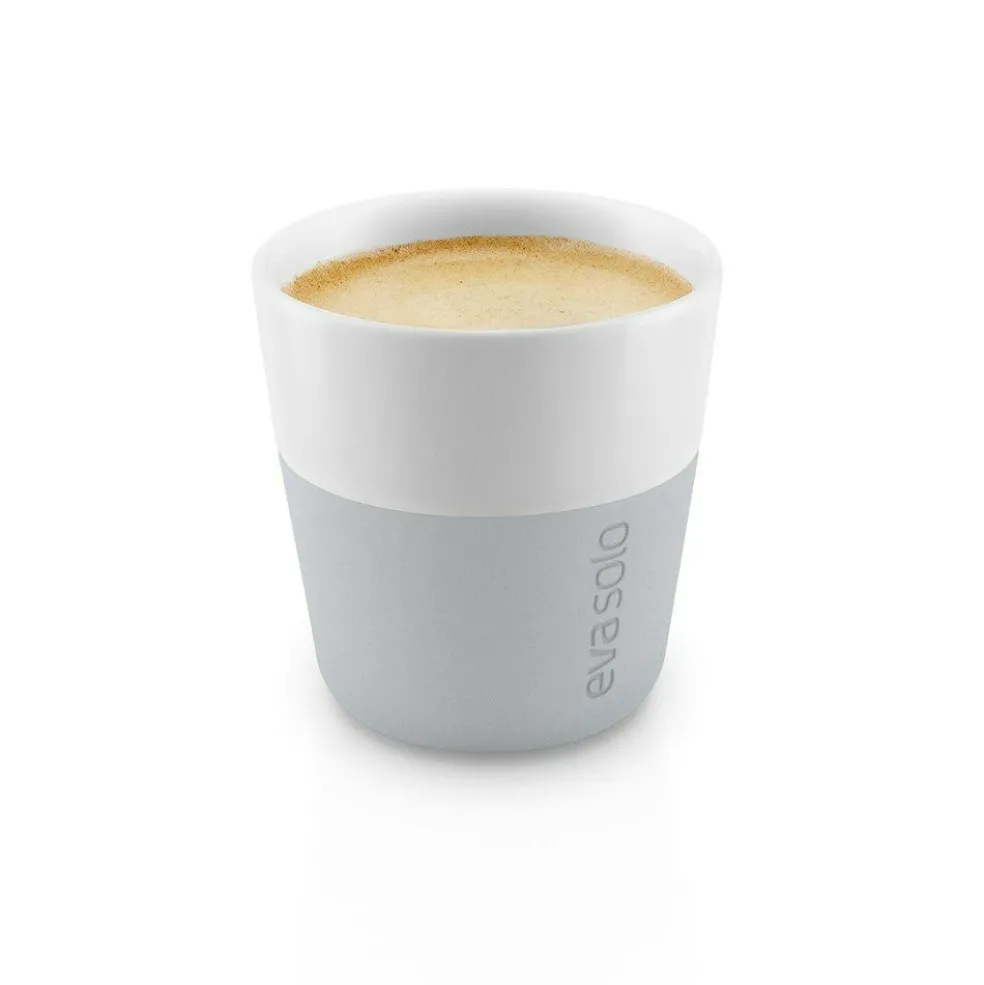 Espresso Mugs 8 cl 2-pack, Marble Grey