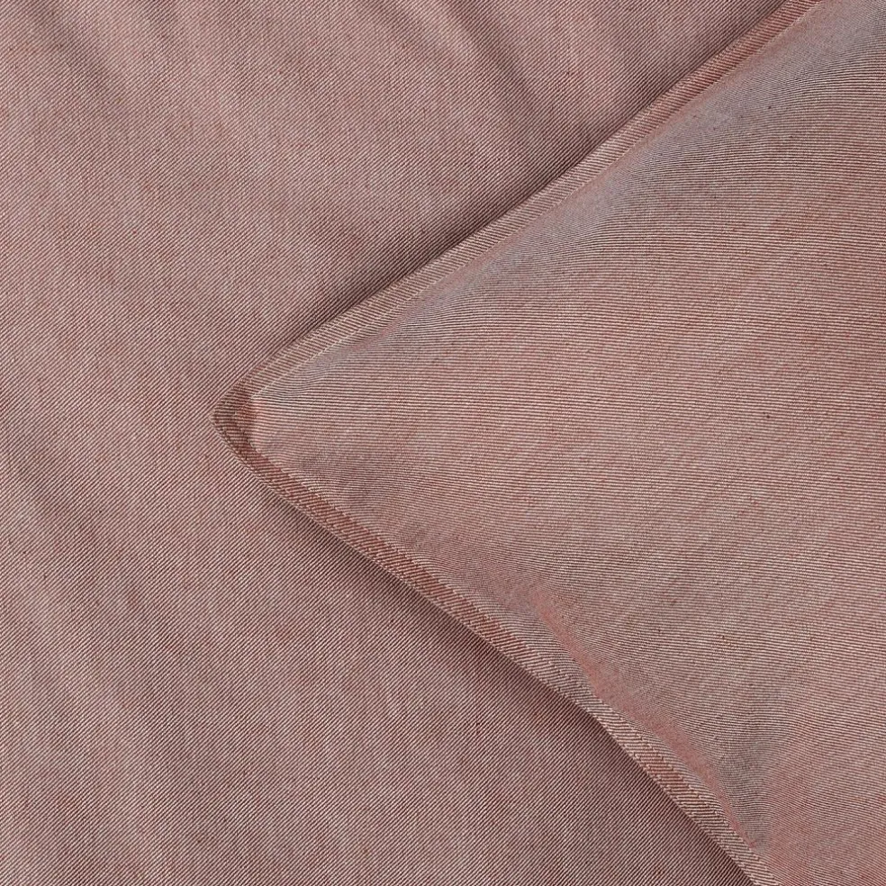 Estelle Bedding Set 150x210 + 50x60 cm, Rust/Beige